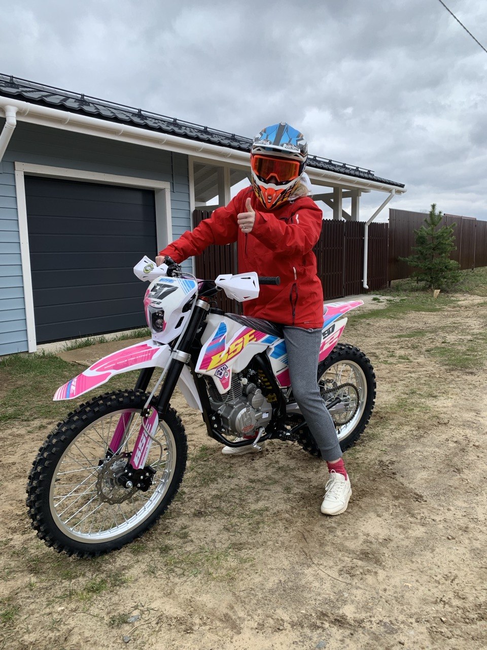 Эндуро / кроссовый мотоцикл BSE Z2 19/16 Roqvi Pink