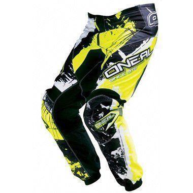 Штаны подростковые ONEAL Youth ELEMENT SHOCKER black/fluo