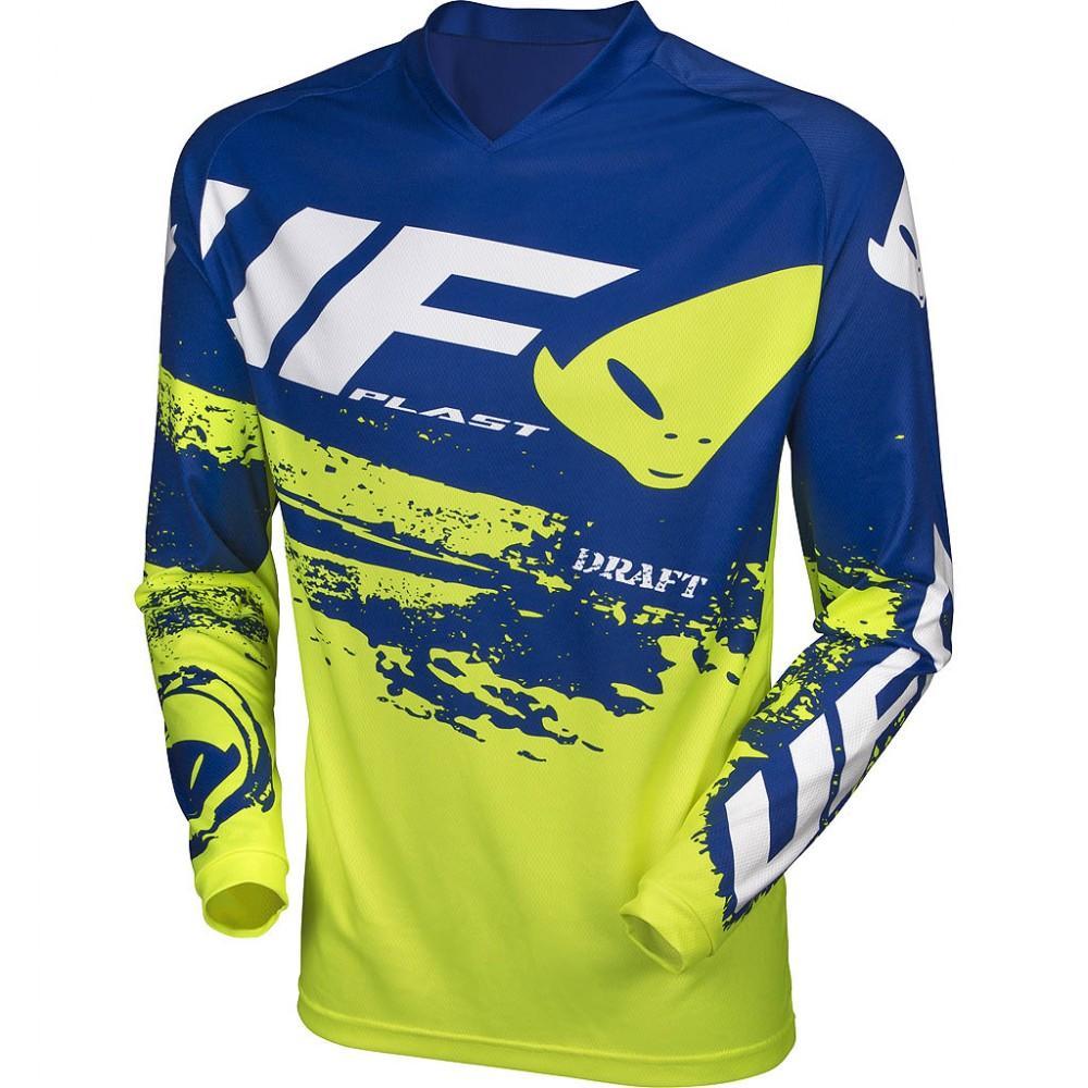 Мотоджерси UFO DRAFT JERSEY Yellow Fluo