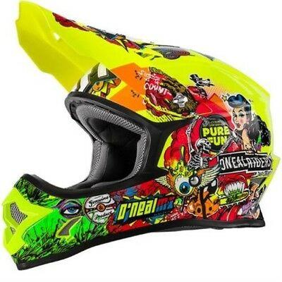 Шлем кросс ONEAL 3SERIES CRANK Yellow